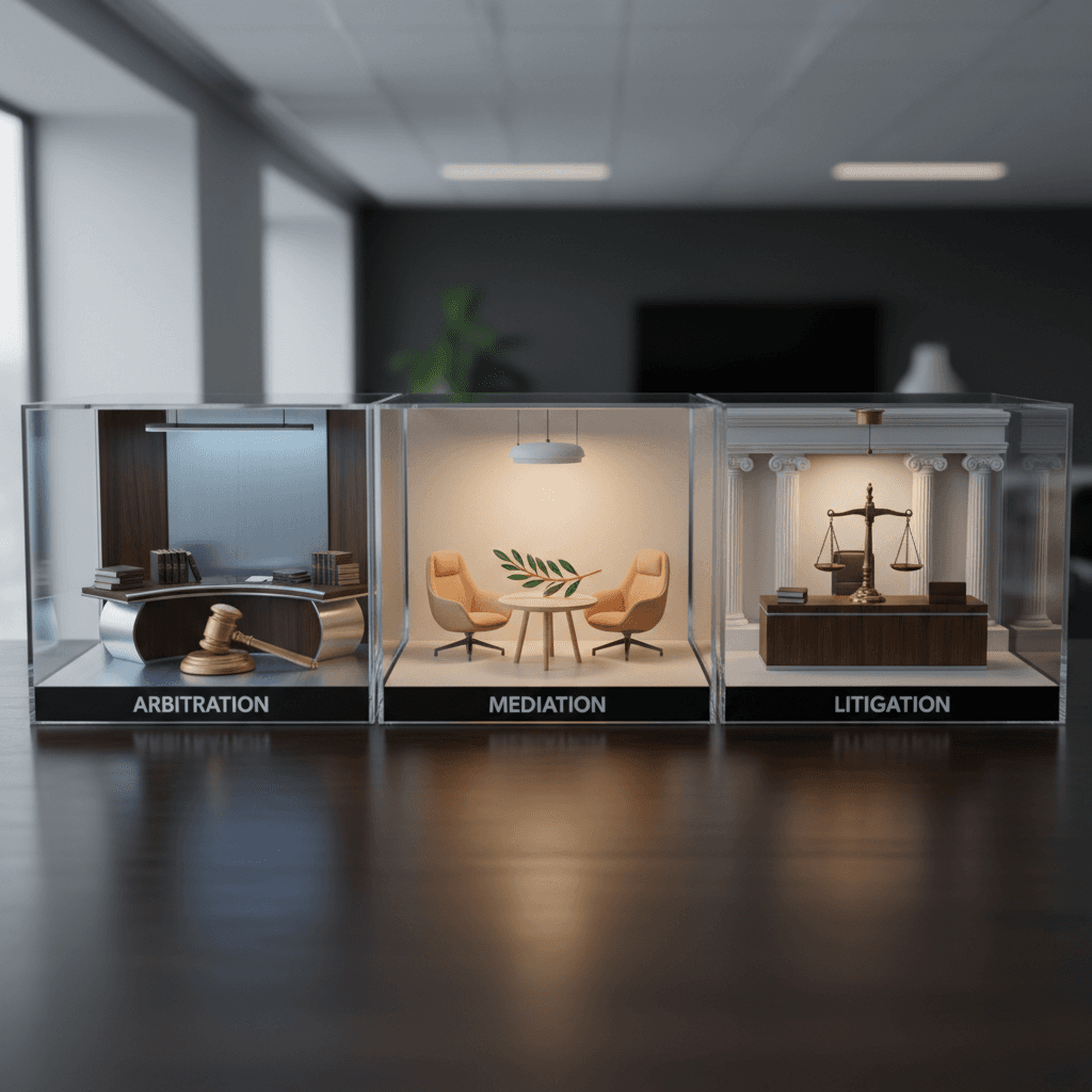 آليات تسوية المنازعات التجارية في المملكة العربية السعودية: نظرة شاملة